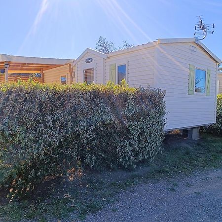 Mobil Home Lucky Climatise Camping Novela Port La Nouvelle Buitenkant foto